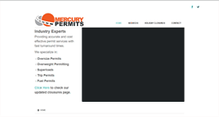 Desktop Screenshot of mercurypermits.net